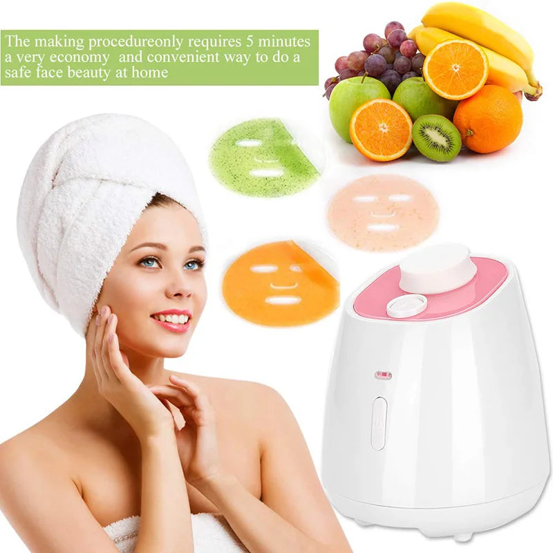 DIY Facial Mask Maker Machine Fruit and Vegetable Mask Machine Automatic Home-made Moisturizing Collagen Pure Plant Skin Beauty